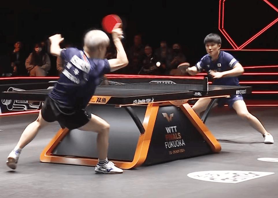 包含德国乒乓球队翻盘韩国乒乓球队，张本智和爆发神勇的词条