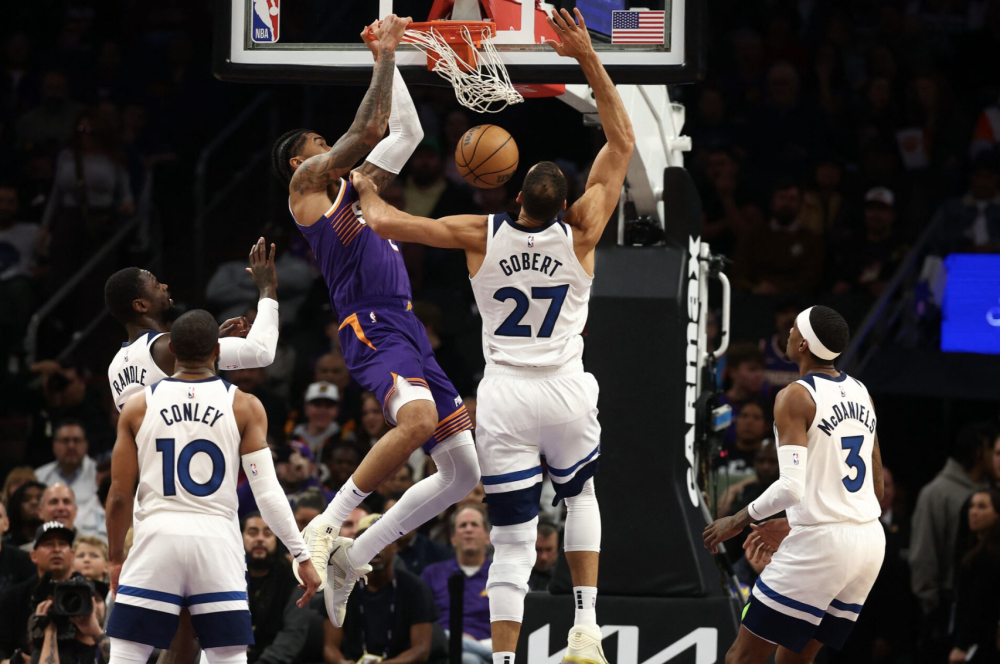 包含快船横扫黄蜂，戈贝尔三分雨点燃全场的词条